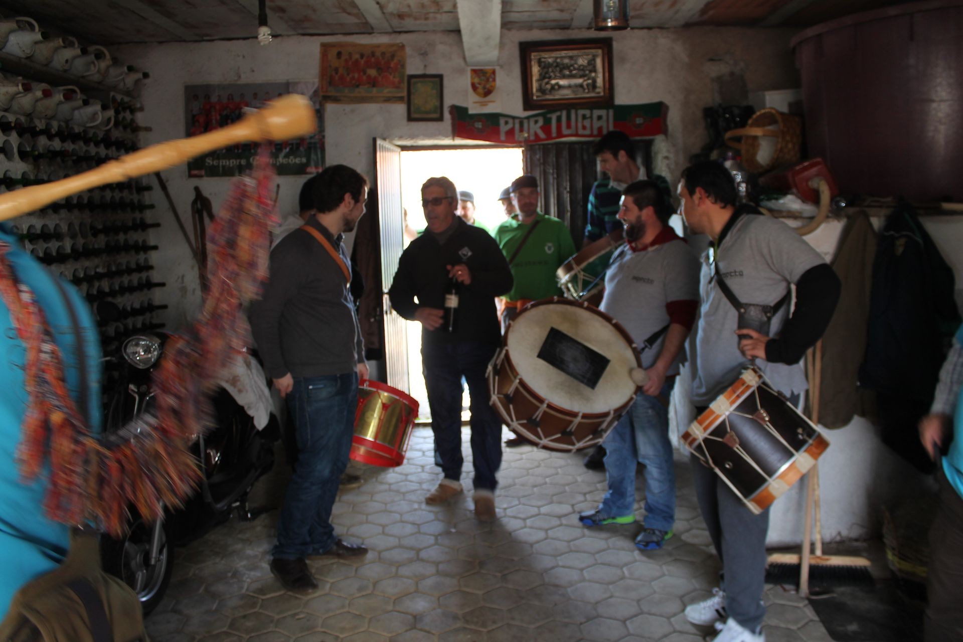Visita às adegas